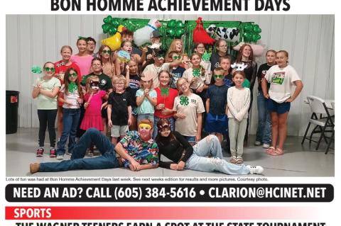 Lots of fun was had at Bon Homme Achievement Days last week. See next weeks edition for results and more pictures. Courtesy photo.