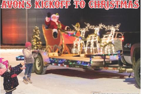 Santa took a break from his Christmas preparations to make a stop in Avon for their Kickoff to Christmas event on Saturday, November 30th. The festivities began with the Frozen Foot 5K Fun Run/Walk followed by Christmas Reading and pictures with Santa at 