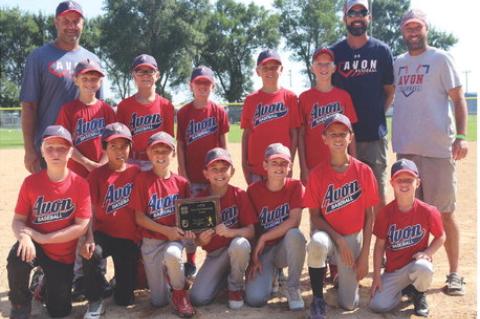 Team members are, back row from left: Coach Dwight Brandt, Coach Kenny Podzimek, and Coach Nathan Schultz; middle row: Bode Podzimek, Parker Cihak, Beckett Schultz, Blake Olson, and Jaden Ratzlaff; front row: Jorden Ratzlaff, Jayden Corey,EliOlson,KarsonK