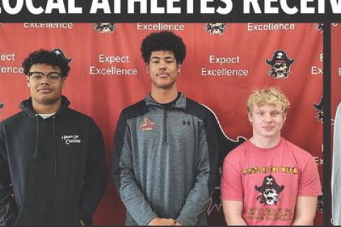 LOCAL ATHLETES RECEIVE SEASON AWARDS