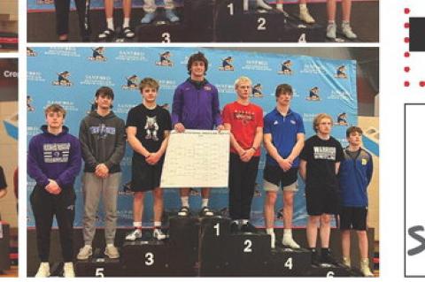 Thayne T jeerdsma, 2nd Place, at 165