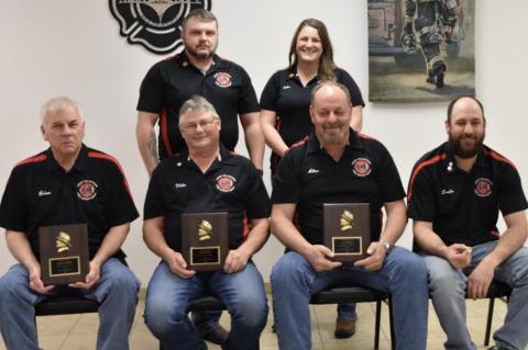 	ANNUAL FIREMANS BANQUET HELD 