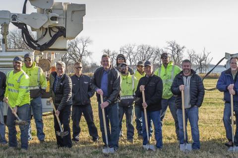 CHARLES MIX ELECTRIC GROUNDBREAKING HELD