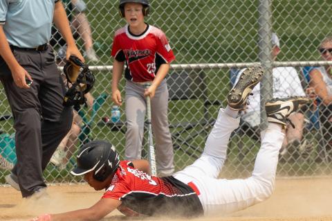 12U BOYS PLACE 3RD AT VFW TOURNAMENT