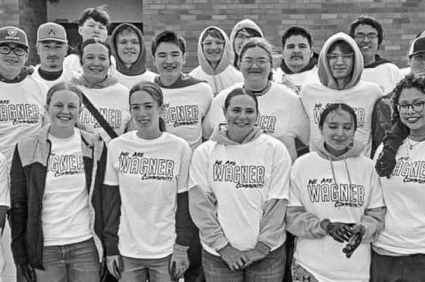 Pictured are the Wagner Class of 2025 Seniors. Photos by Alyssa Mathis