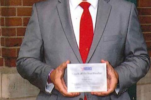 COACH CULVER RECOGNIZED