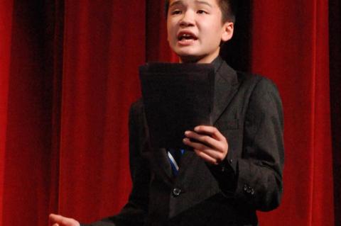 LOCAL ORAL INTERP STUDENTS ADVANCE TO REGION CONTEST