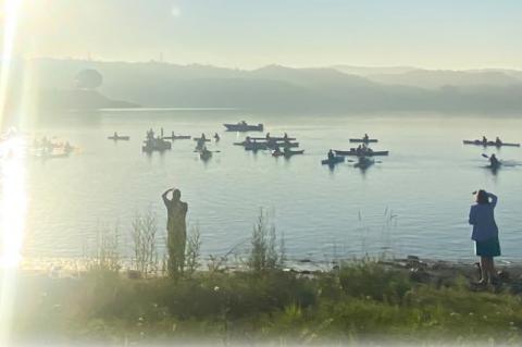 THE FORT TO FIELD 50 PADDLE BATTLE