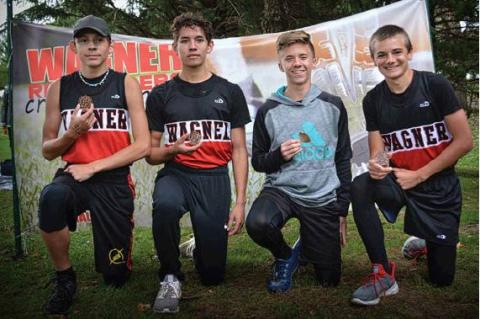 WAGNER CROSS COUNTRY RUNS THE HILLS OF PLATTE