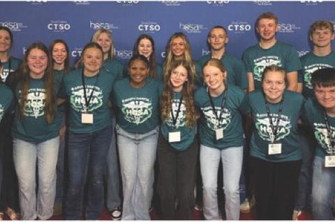 HOSA CHAPTER COMPETES AT STATE LEADERSHIP CONFERENCE