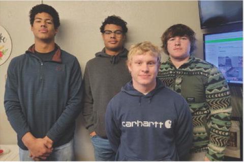 Named All-State were: Al'Shamon Gunter (linebacker), Aziah Meyer (running back), Landon Mudder and Randall Powers were Honorable Mention. Aziah Meyer was also named, 9B All American. Congratulations athletes.