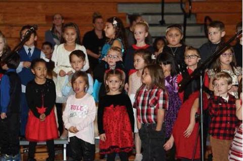 ELEMENTARY WINTER CONCERT HELD