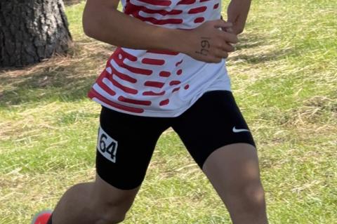 Grady Bartunek takes 9th in the Varsity 5k with a time of 18:54. No Coaches Report available at the print time.