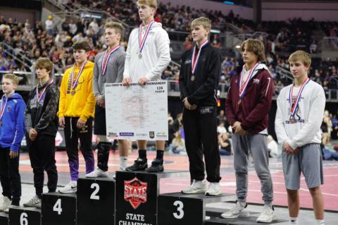 STATE WRESTLING TOURNAMENT COMMENCED IN SIOUX FALLS