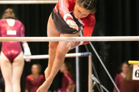 STATE GYMNASTICS CONTINUED FROM PAGE