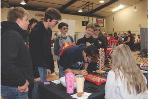AVON 8TH GRADERS ATTEND CAREER FAIR
