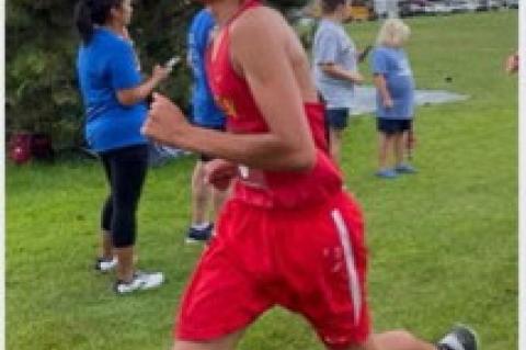 FIRST CROSS COUNTRY MEET HELD IN MITCHELL