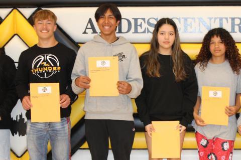 ANDES CENTRAL HONOR ROLL AND ATTENDANCE AWARDS