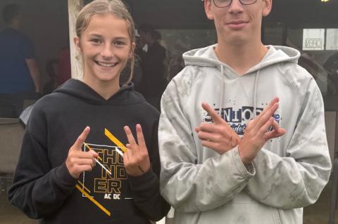 Both Luke and Aspen qualified for the state meet at the Region 3B Meet in Burke, October 15th. The State Meet will be held in Huron on October 25th.