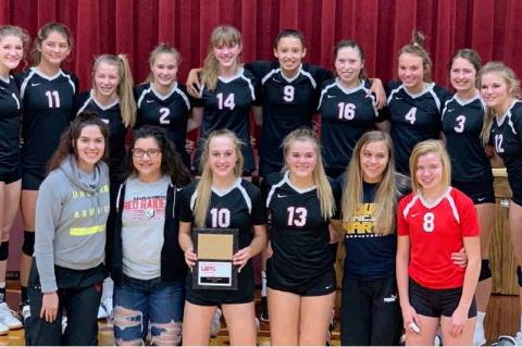 WAGNER RED RAIDERS CLINCH LMVC TITLE