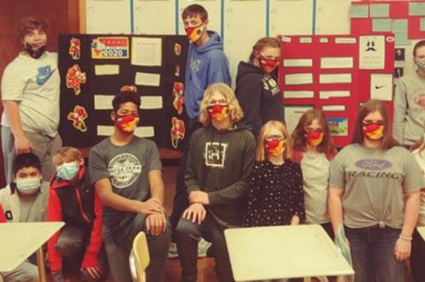 BOYS REIGN OVER 7TH GRADE PRESIDENTIAL ELECTION