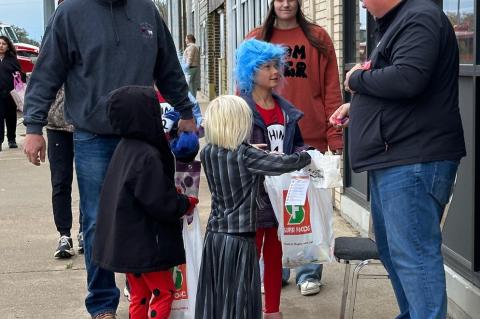 TRICK OR TREAT ON MAIN STREET