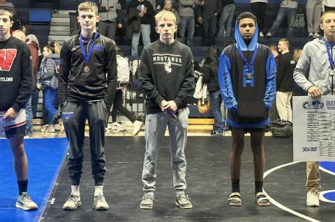 Grady Bartunek placed 5th in his weight bracket.COURTESY PHOTOS