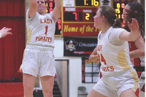 Jordyn Voigt for 2-points.