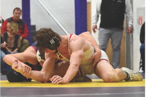 WRESTLERS COMPETE AT WINNER INVITATIONAL