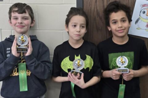 Pictured are, from left: Sully Calandra, Bradley Drappeau and Kyvon Hart. Courtesy Photo