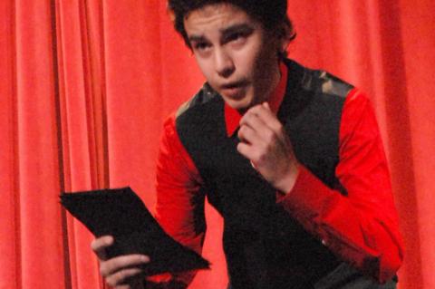 LOCAL ORAL INTERP STUDENTS ADVANCE TO REGION CONTEST