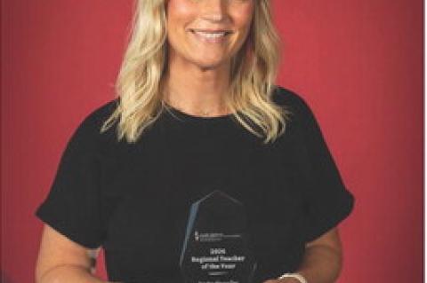 FULL CIRCLE OF INSPIRATION: HAENFLER NAMED SD TEACHER OF THE YEAR