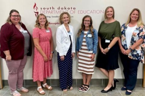 SOUTH DAKOTA TEACHERS  OF THE YEAR MET IN PIERRE
